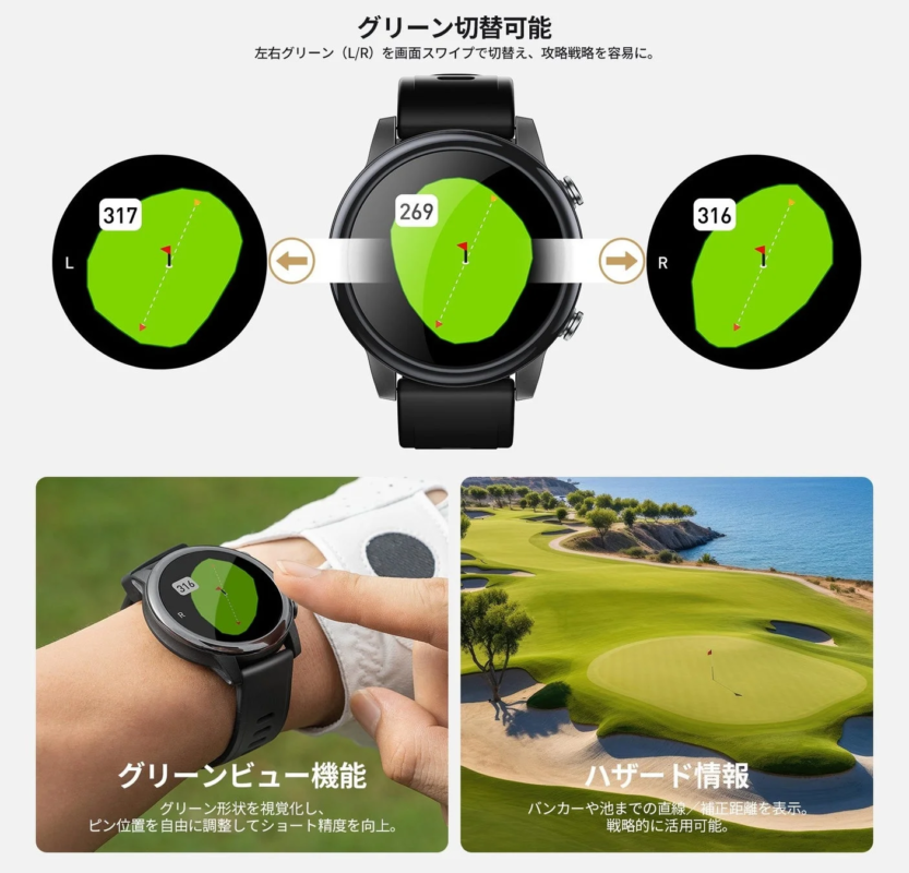 グリーンビュー、ハザード情報