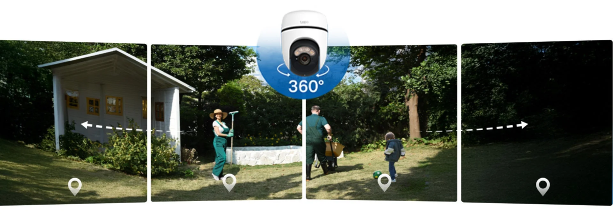 Tapo C630 KITパンチルト機能