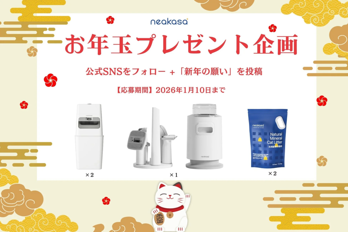 Neakasaお年玉プレゼント企画