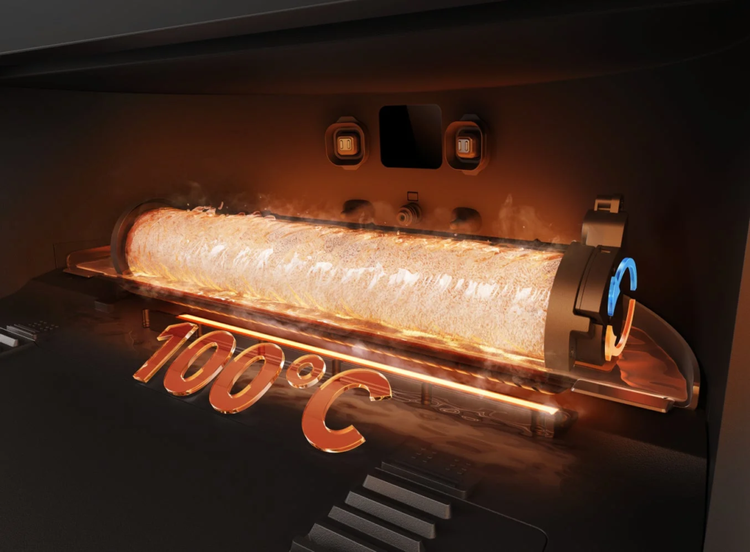 100℃加熱のイメージ