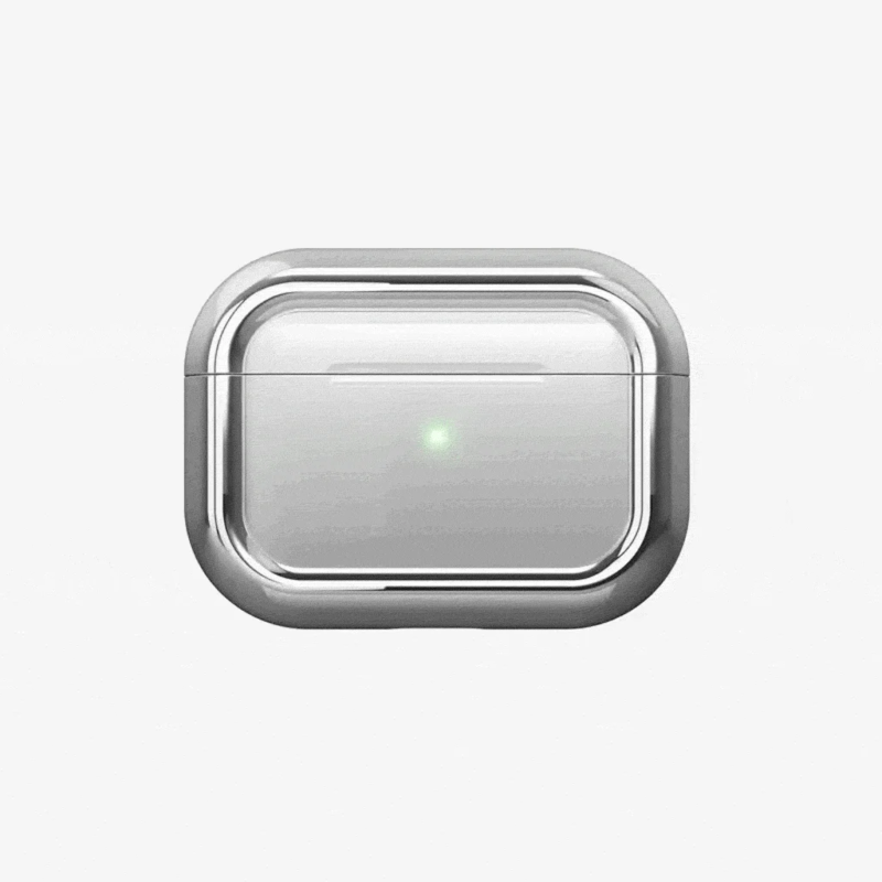 アルミ・ミラーシルバーのケース