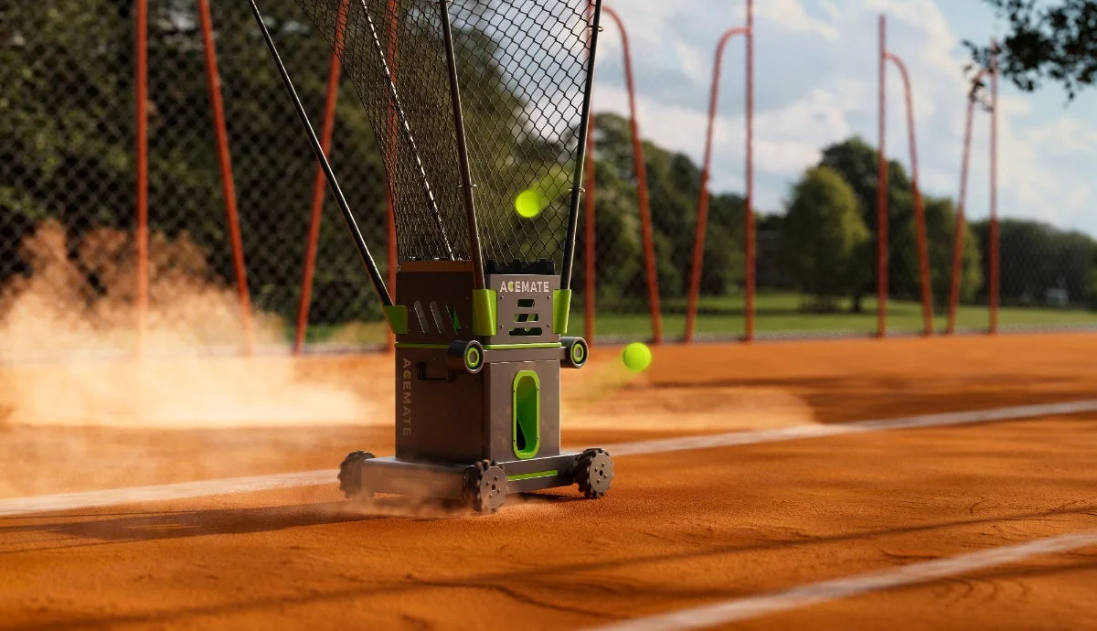 テニスロボット「Acemate」