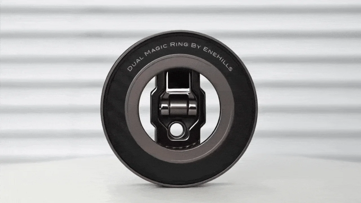 Dual Magic Ringのリング部分のクローズアップ