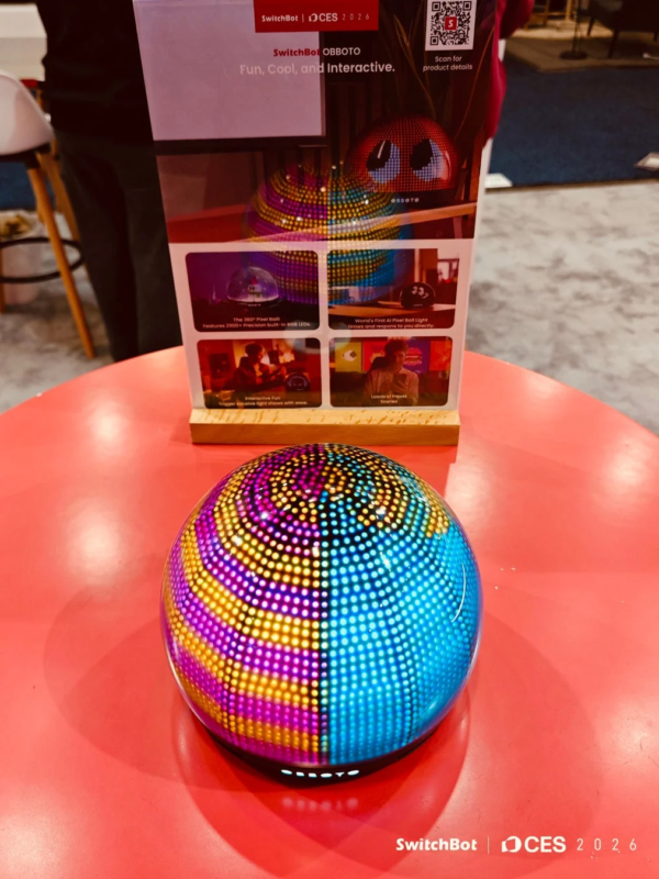 球体ピクセルライト「OBBOTO」