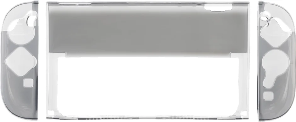ニンテンドースイッチ本体とJoy-Con用のクリアグレーの保護ケース