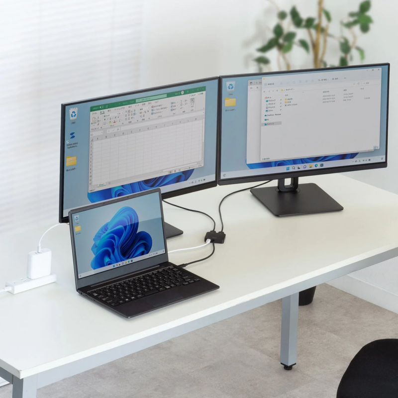 2画面出力の利用イメージ