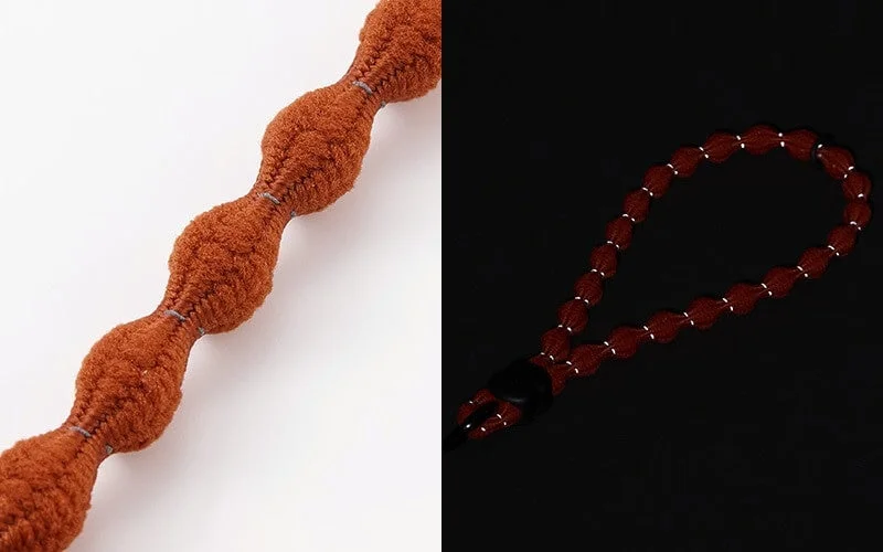 反射材のクローズアップ