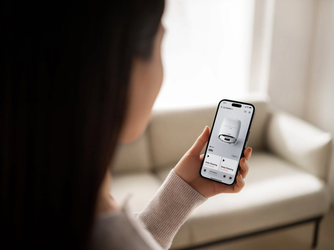 DJI Homeアプリの画面