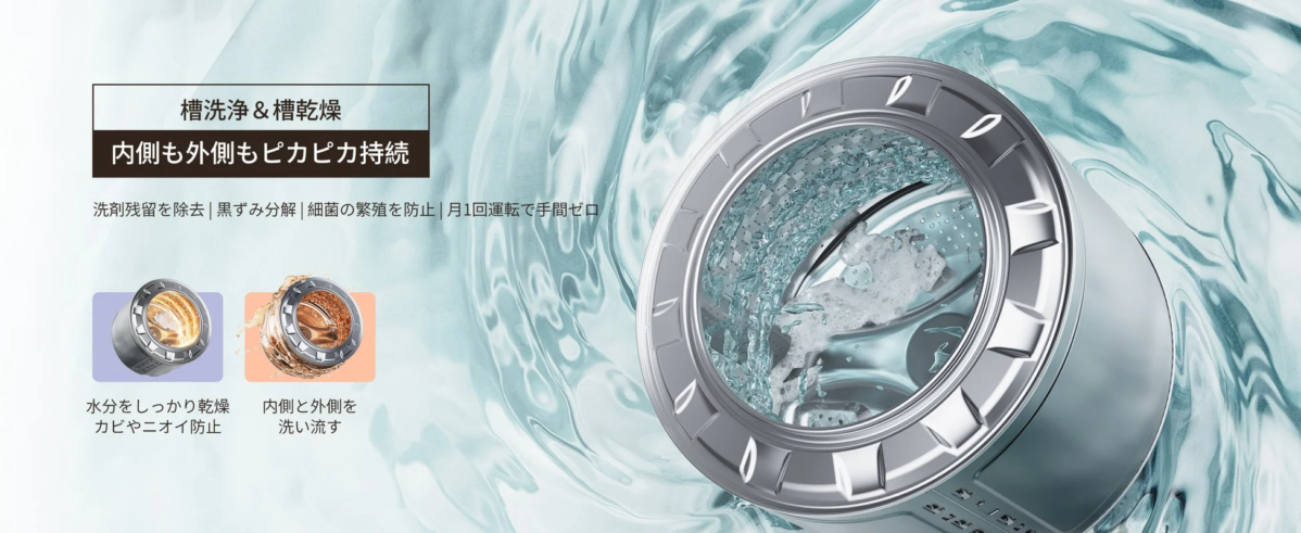 槽洗浄・乾燥のイメージ