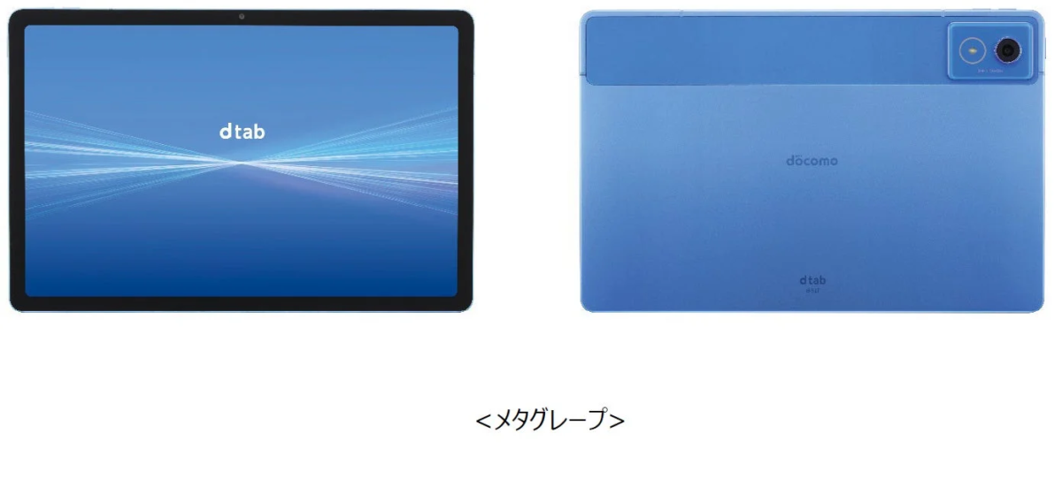 dtab d-51F(メタグレープ)の前面と背面