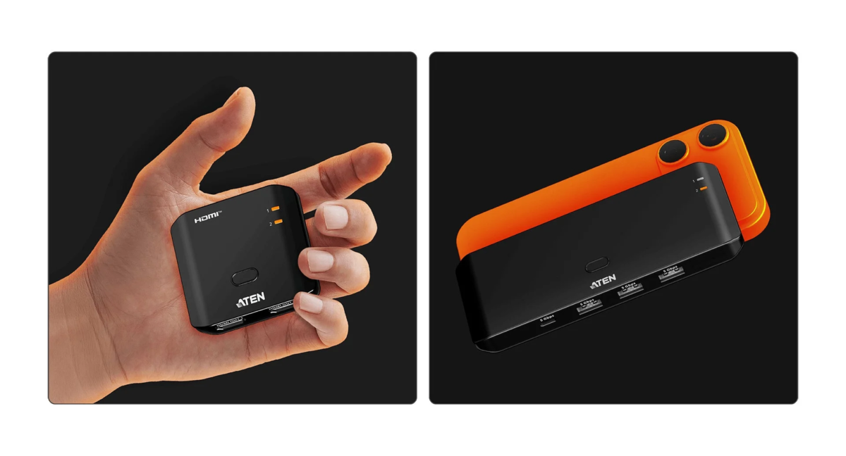 HDMIスイッチとUSBハブ