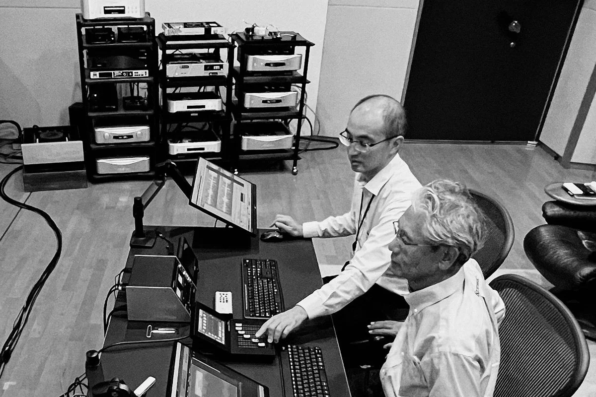 マスタリング作業風景