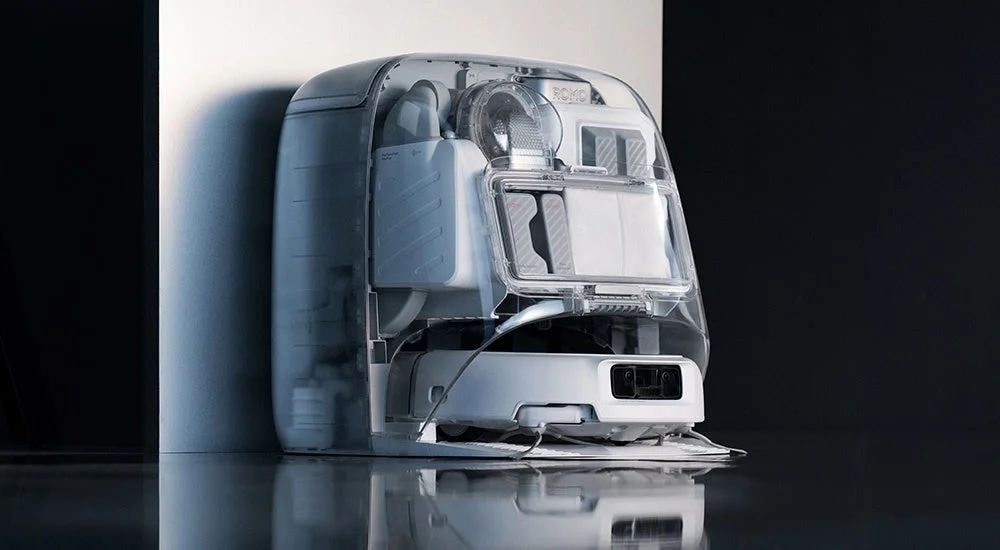 空間に溶け込むスタイリッシュなスケルトンデザイン