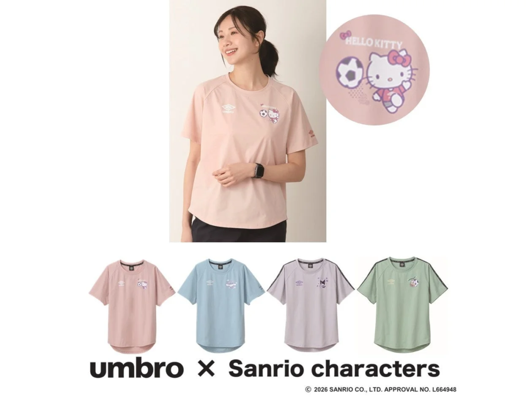 umbro サンリオキャラクターズＴシャツ