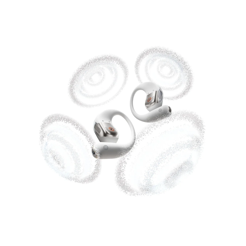 耳掛け式のワイヤレスイヤホン