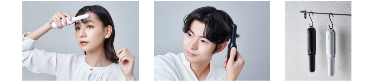 パワーモバイルコードレスアイロン＜IB-S510B＞使用イメージ