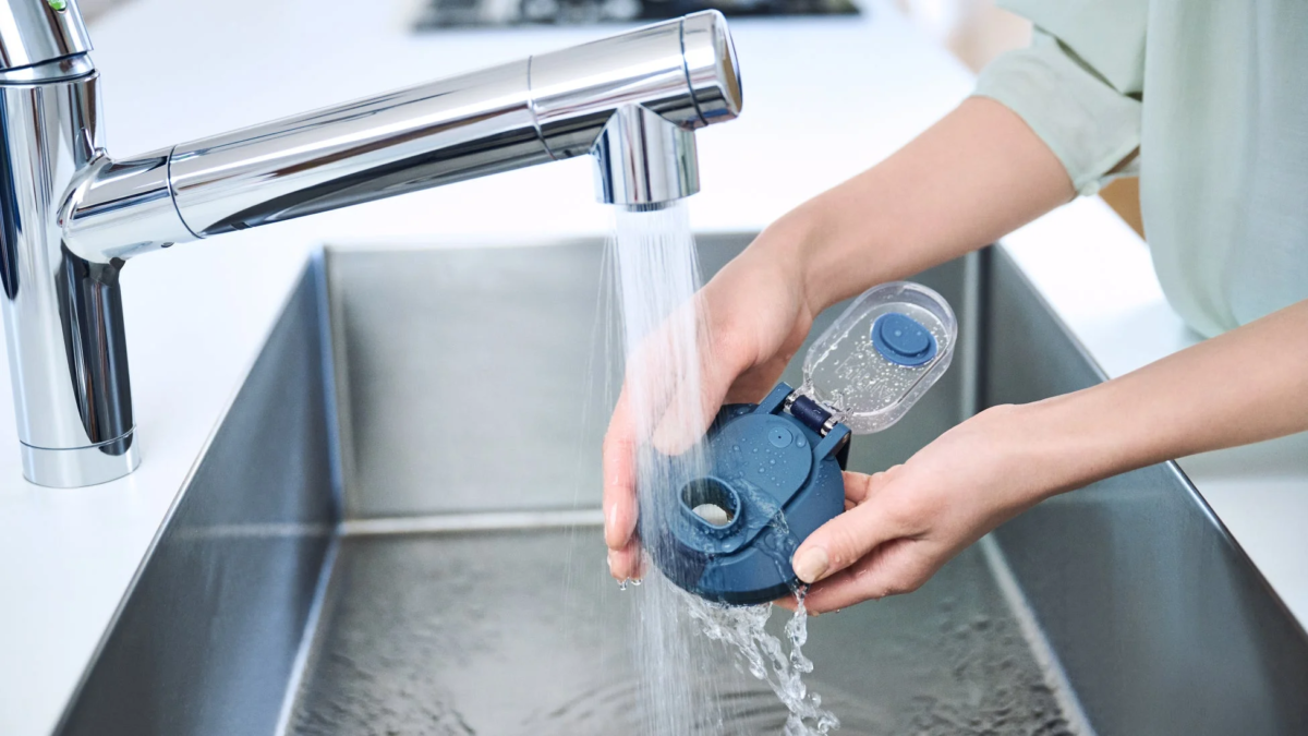 ボトルキャップの手洗い