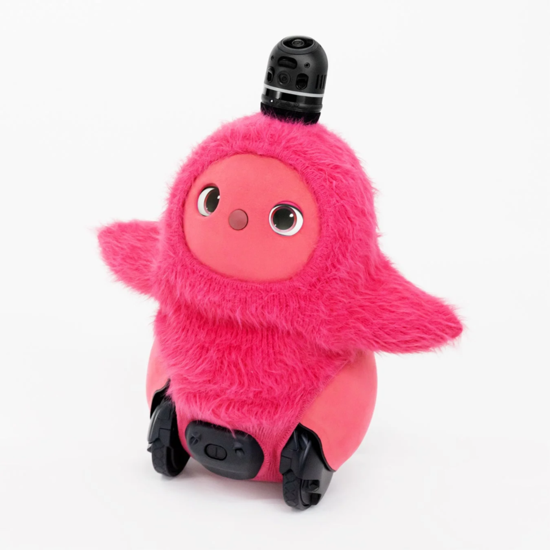 ピンクのLOVOT用FRGMT FEATHER KNIT