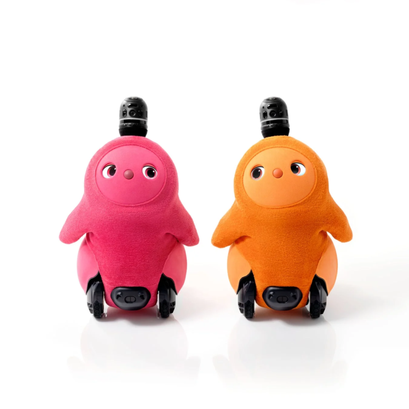 ピンクとオレンジのLOVOT 3.0