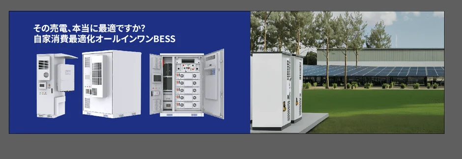 自家消費最適化オールインワンBESS