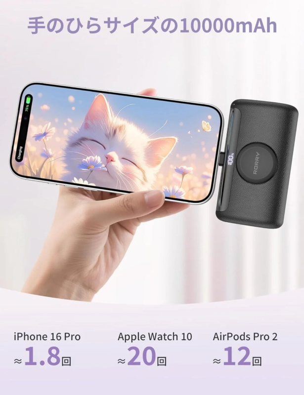 手のひらサイズ