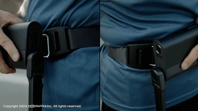 WIM Sを装着した様子