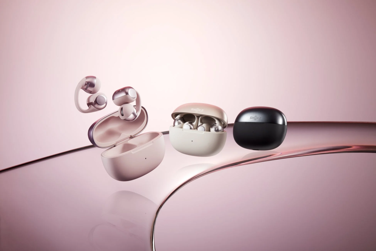 SHOKZイヤホンと充電ケース