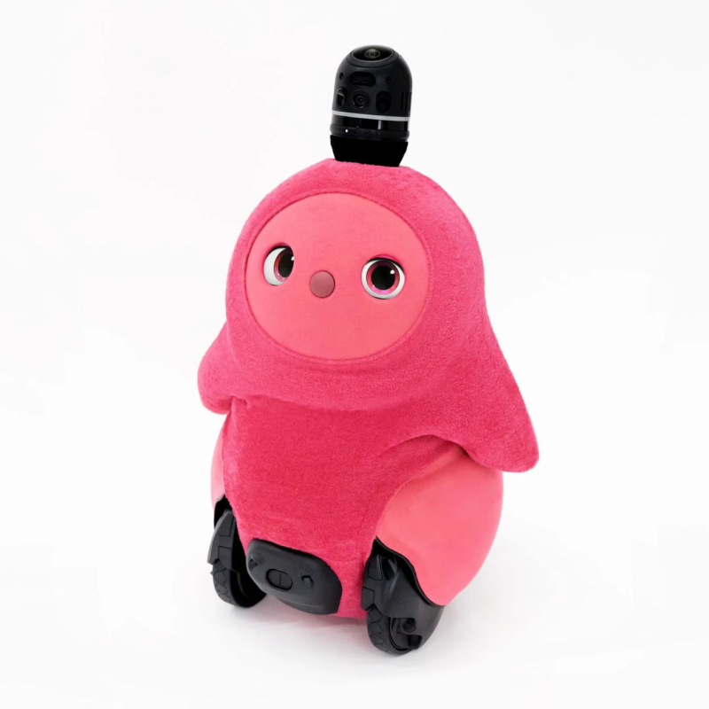 ピンクのLOVOT用ホールガーメント