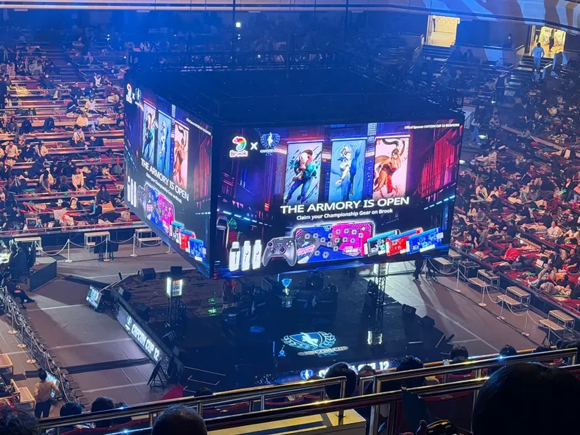 Capcom Cup 12の会場風景