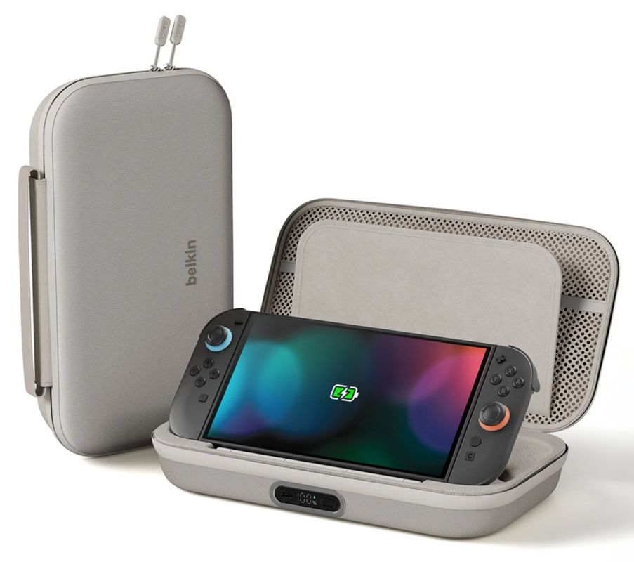 Belkin Gaming Switch 2 モバイルバッテリー付充電ケース Proのカラーバリエーション