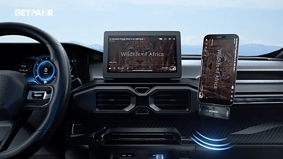 車内でのエンターテイメント利用シーン