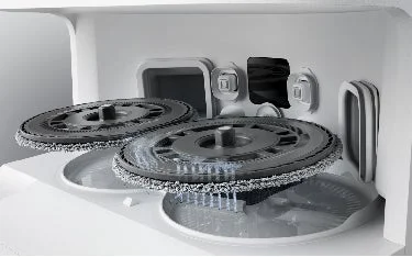 自動洗浄ドックの内部