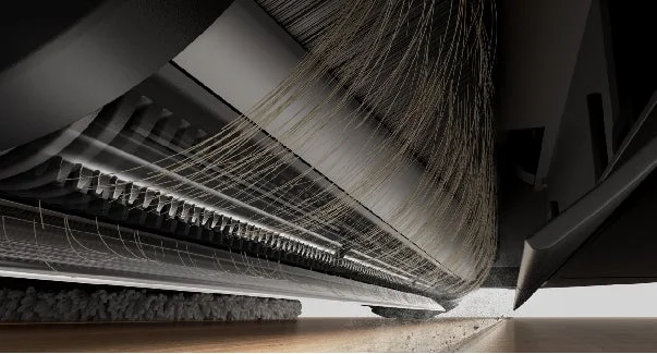 産業用清掃機械のブラシ