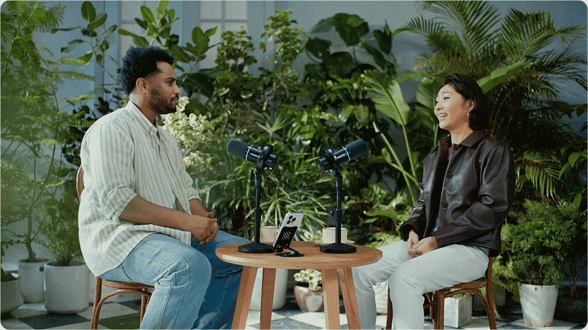 デュアルマイク収録