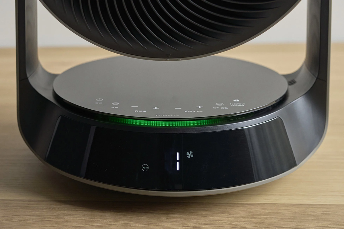 サーキュレーターの操作パネル