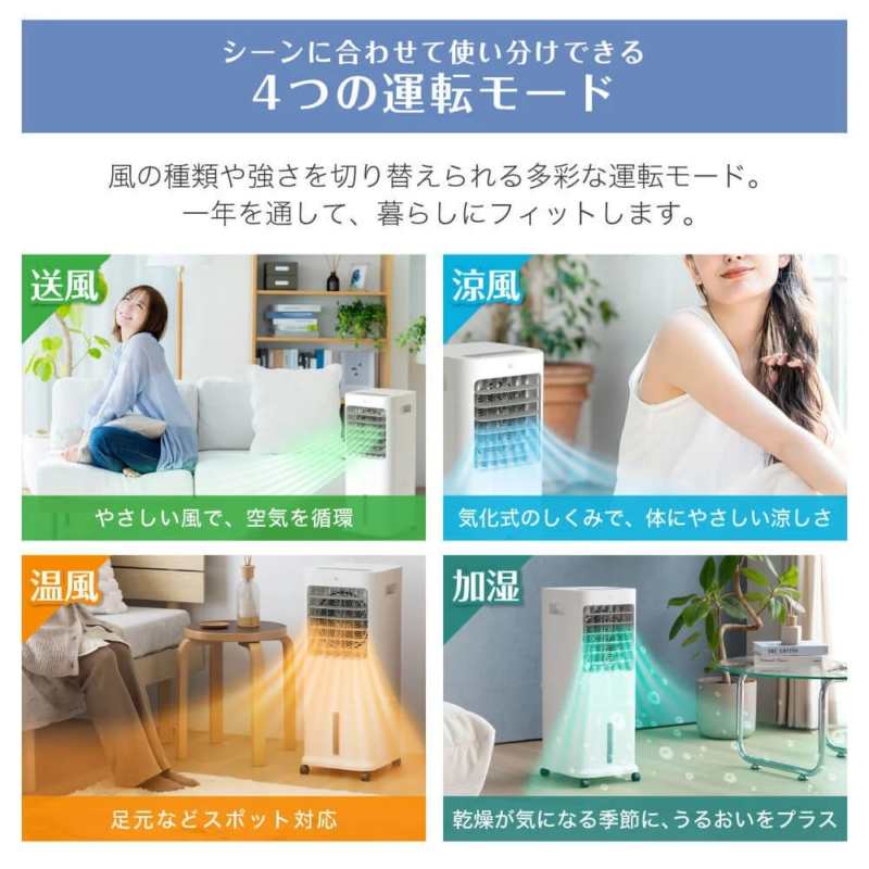 4つの運転モード