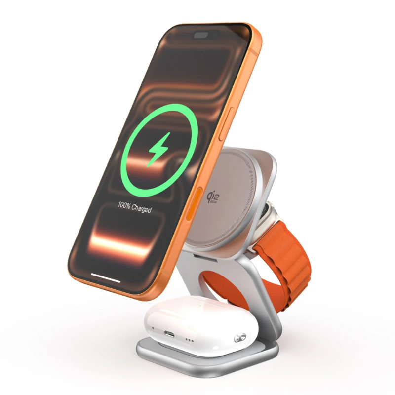 3in1ワイヤレス充電スタンド