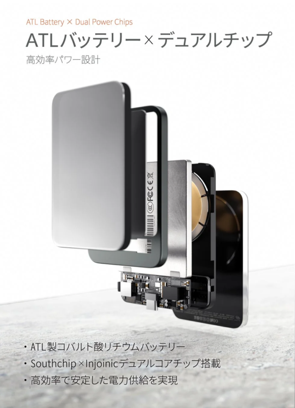 ATLバッテリーとデュアルチップ