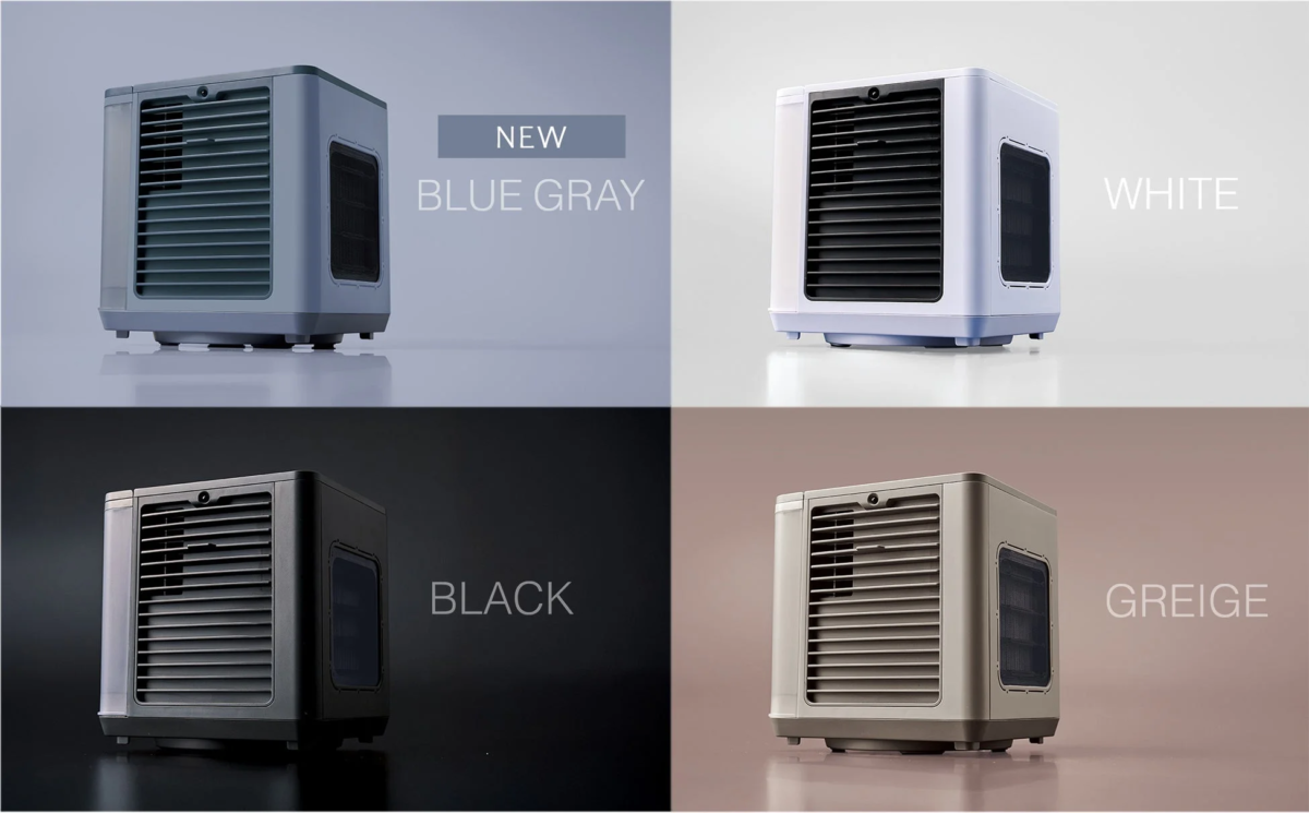 小型のポータブルクーラーのカラーバリエーション