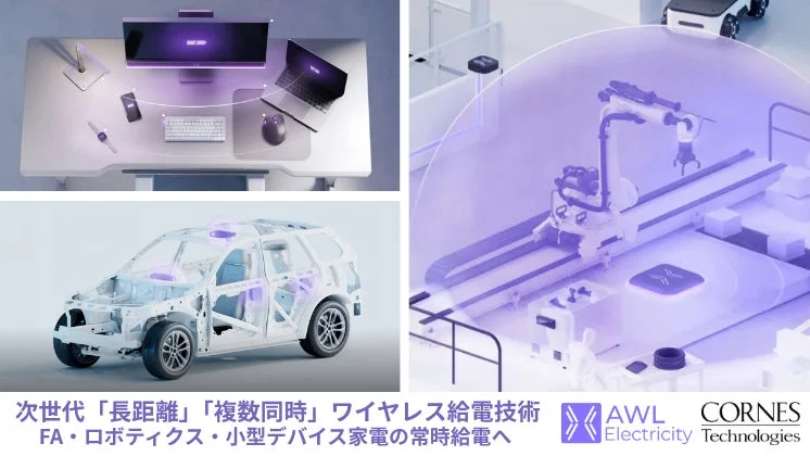 次世代ワイヤレス給電技術の応用例