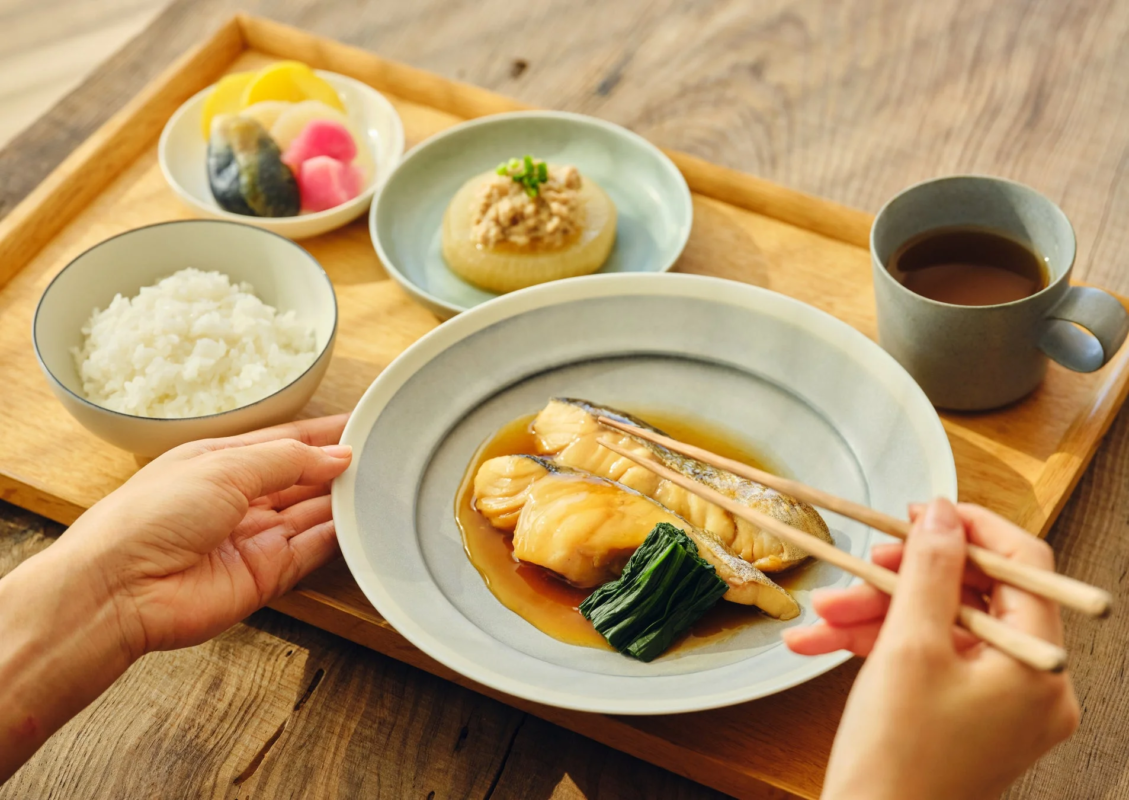 おうちシェフクッカーで調理されたやわらか食の例