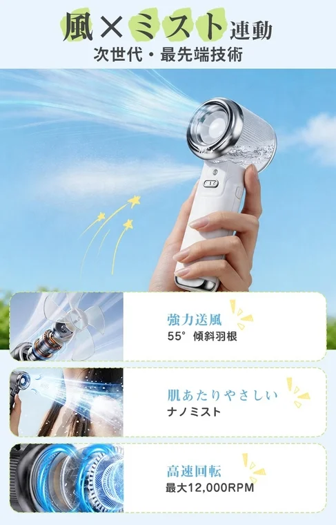 風とミストの連動