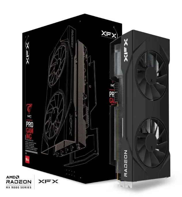 XFX Radeon RX 9000シリーズグラフィックカードパッケージ