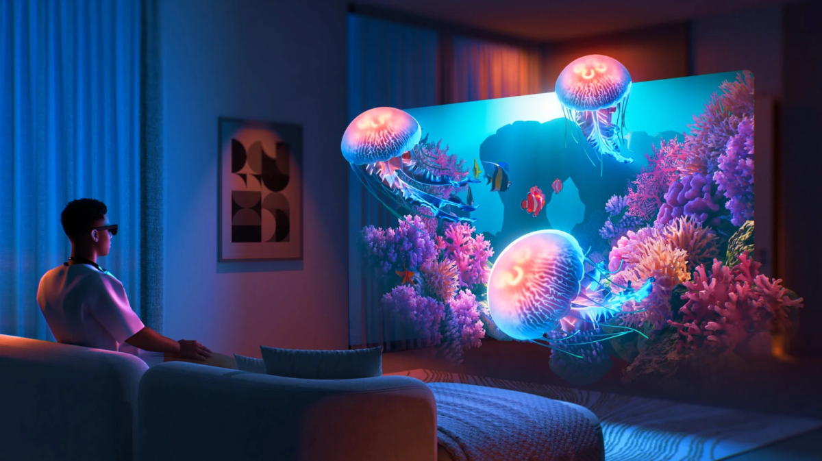 Immersive 3D機能で水中世界に没入