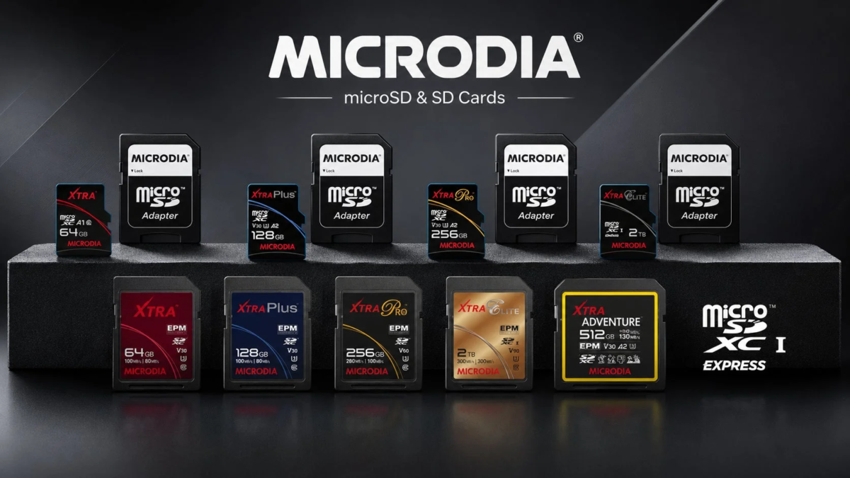 MICRODIA microSD & SD Cards