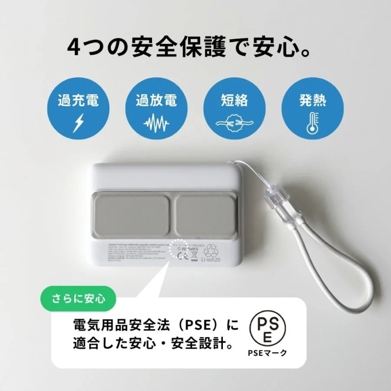 4つの安全保護で安心。