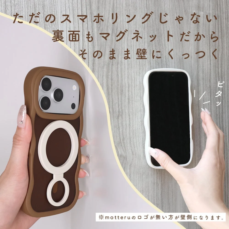 両面マグネットスマホリング