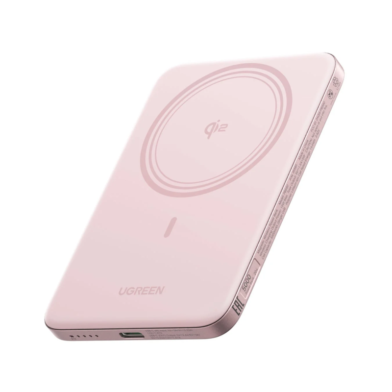 UGREEN MagFlow Air 5000mAh (ピンク)