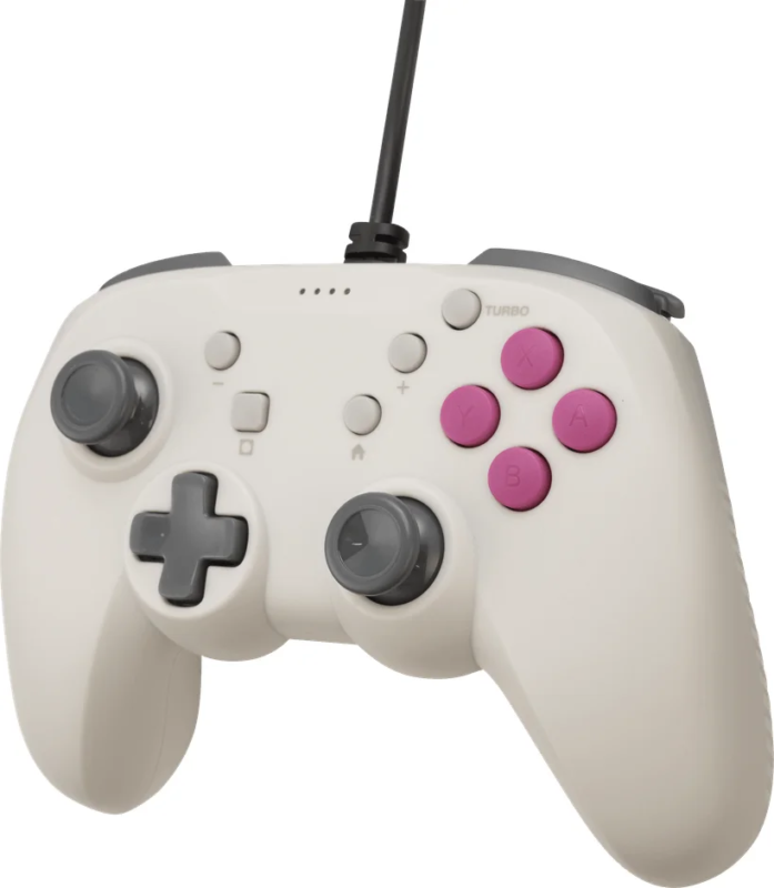 レトログレーのゲームパッド