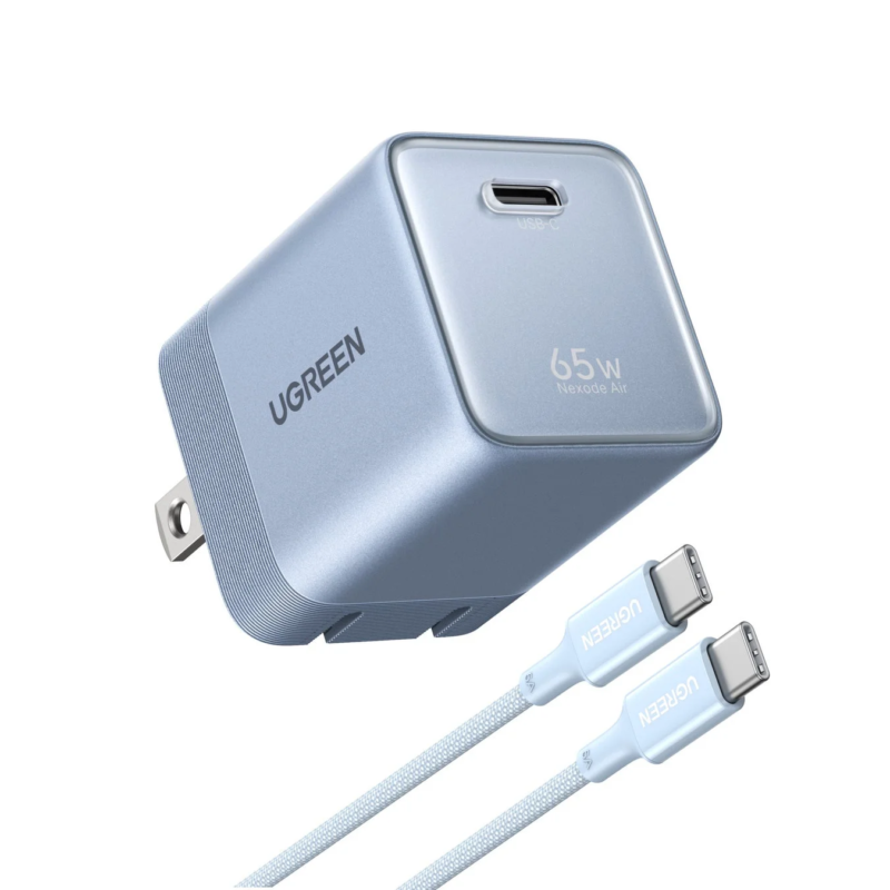 UGREEN USB-C 65W Nexode Air (ブルー)